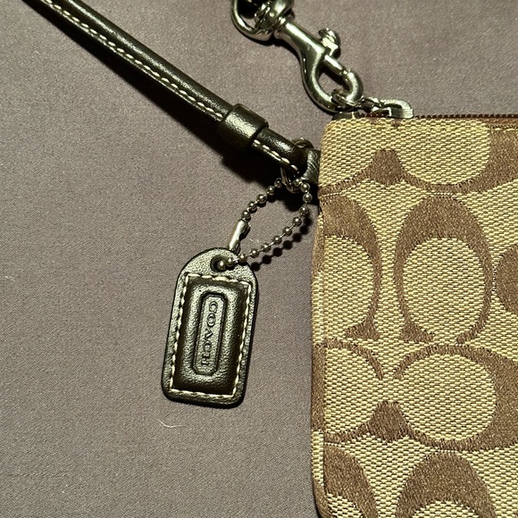 COACH Canvas Wristlet - Picture 7 of 13